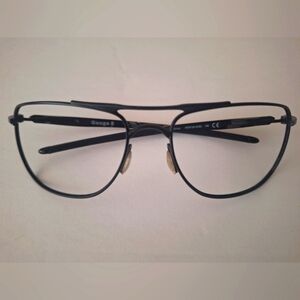 Oakley Eyeglasses Frames Only, Gauge 8, OO4124-0262, 62-17-136, Black
